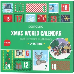 Adventskalender Xmas World – 6800 perler + tilbehør for å perle en vinterverden!