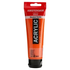 Amsterdam Acrylic akrylmaling 120 ml Vermilion 311