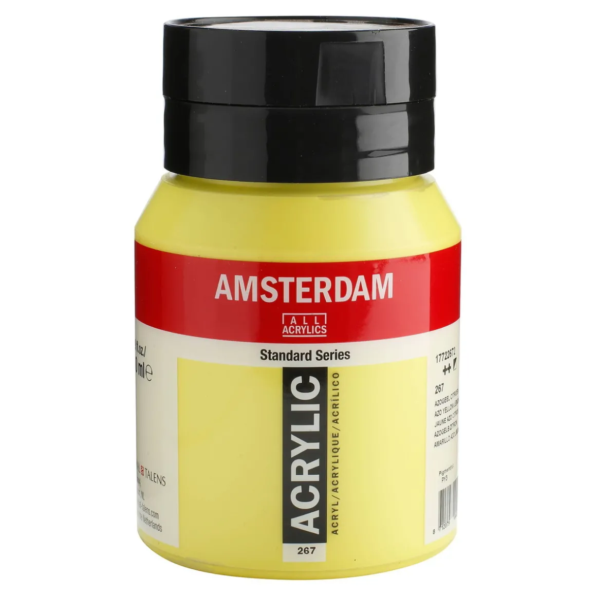 Amsterdam Acrylic akrylmaling 500 ml Azo Yellow Light 268
