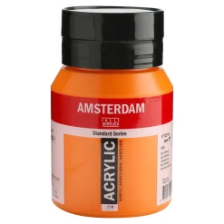 Amsterdam Acrylic akrylmaling 500 ml Azo Orange 276