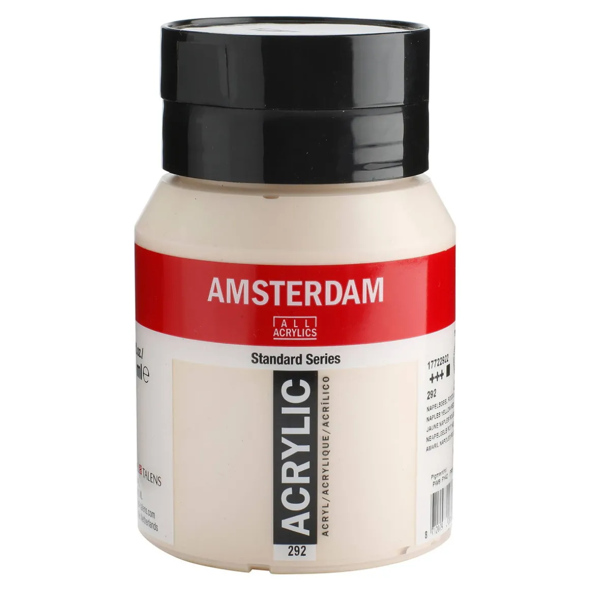 Amsterdam Acrylic akrylmaling 500 ml Naples Yellow Red Light 292
