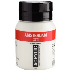 Amsterdam Acrylic akrylmaling 500 ml Titanium White 105