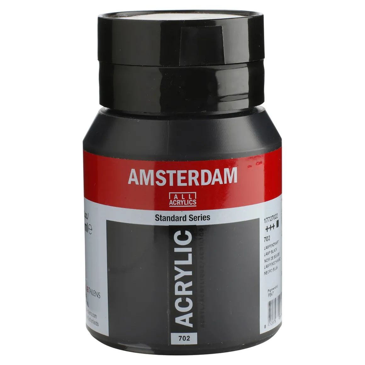 Amsterdam Acrylic akrylmaling 500 ml Lamp Black 702