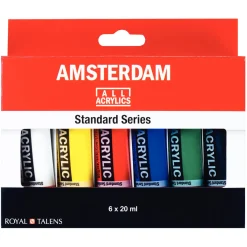 Amsterdam Acrylic set 6x20 ml