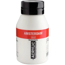 Amsterdam akrylmaling 1000 ml Titanium White - 105