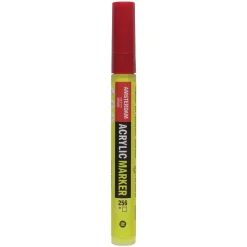 Amsterdam akrylmarker 4 mm Reflex Yellow - 256 – UV, UV-farge