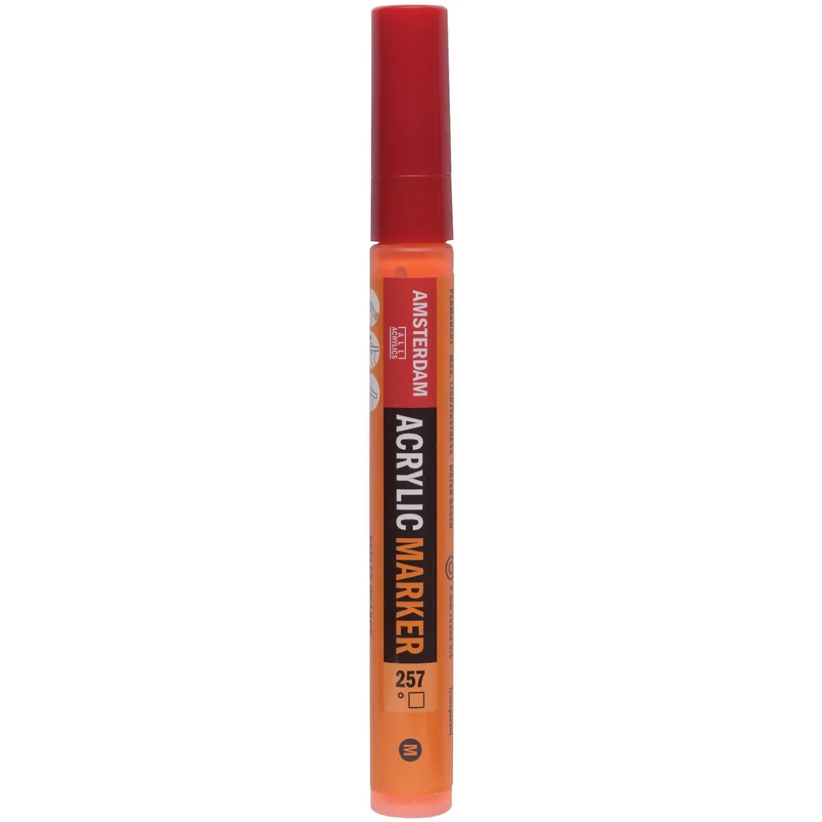 Amsterdam akrylmarker 4 mm Reflex Orange - 257 – UV, UV-farge