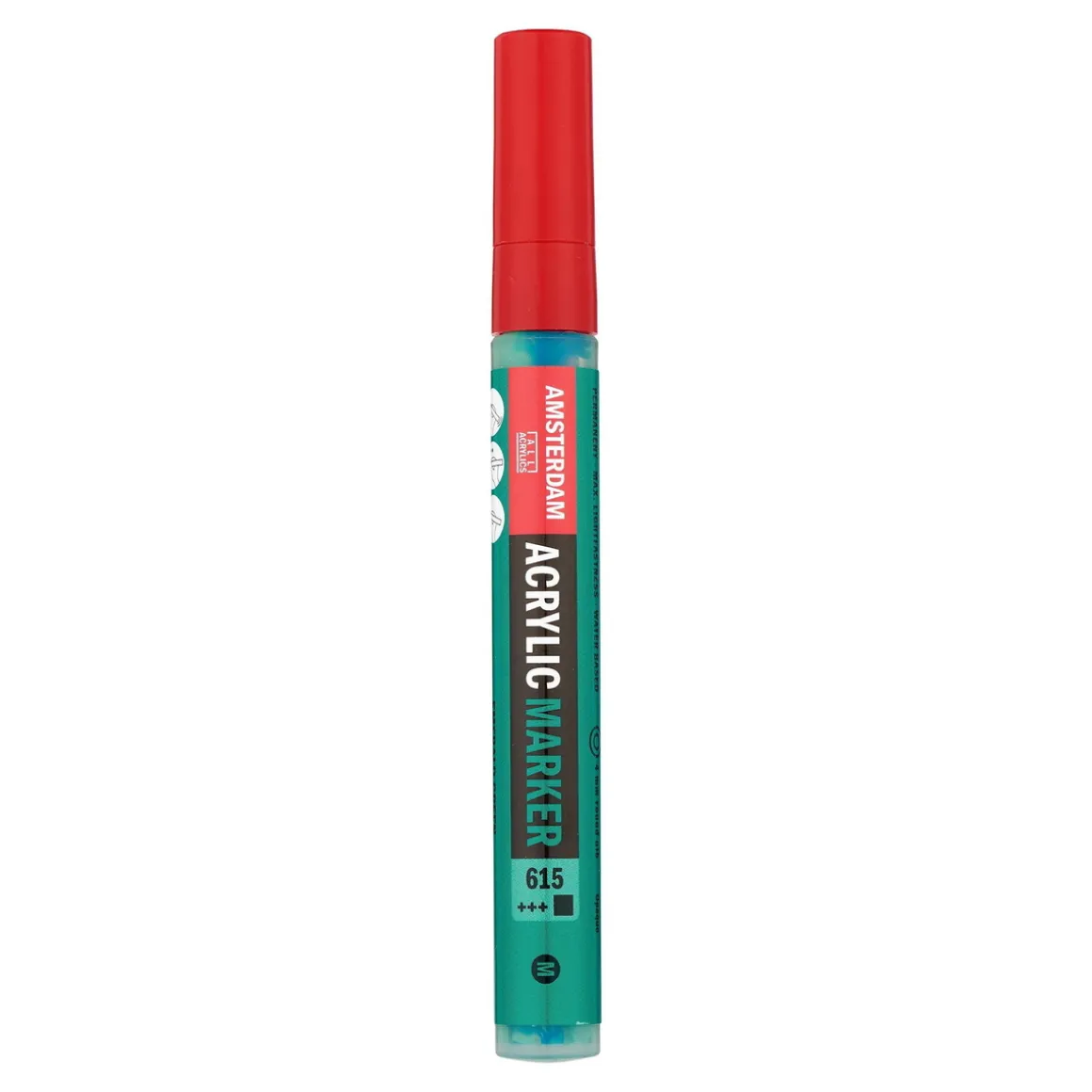 Amsterdam akryltusj 4 mm Emerald Green - 615