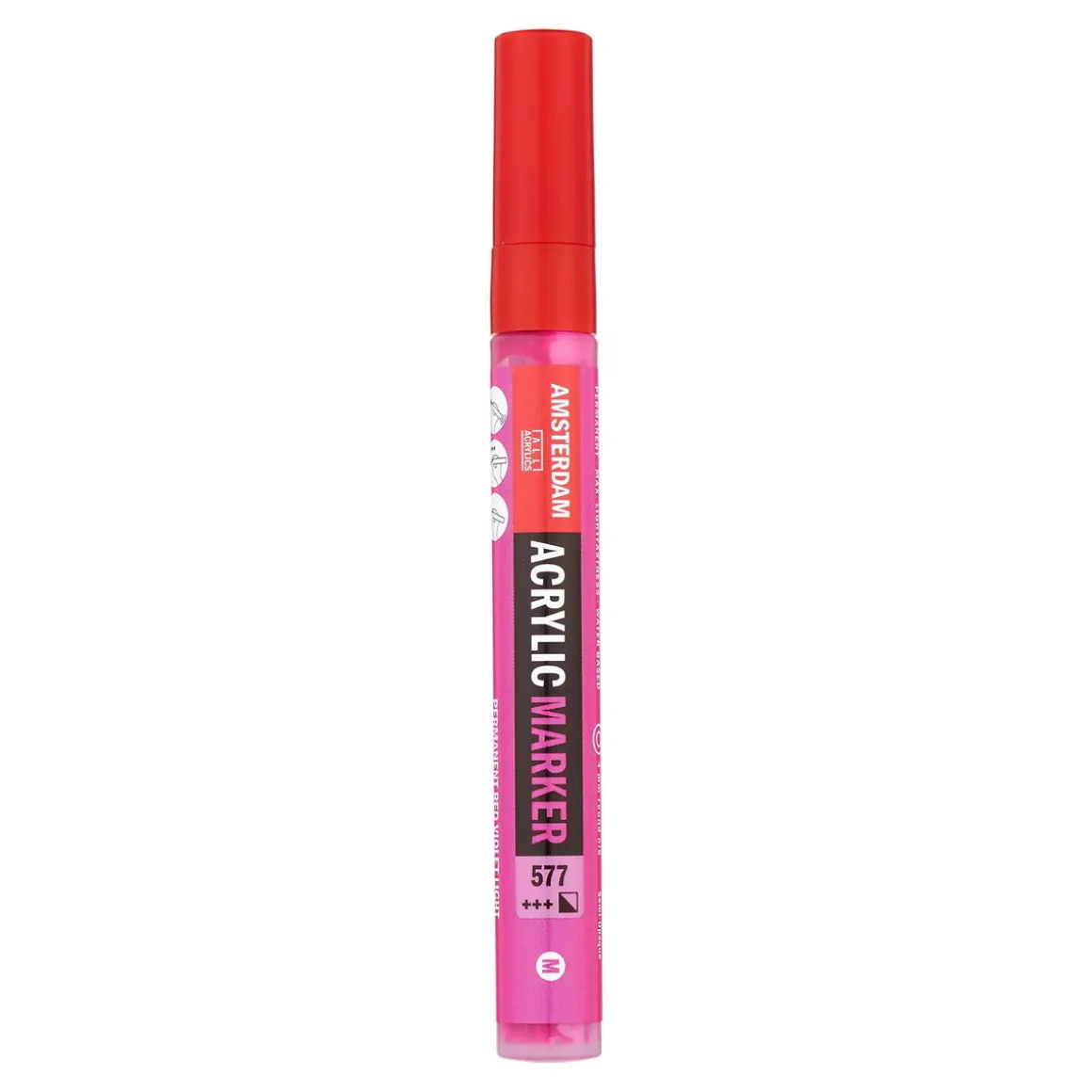 Amsterdam akryltusj 4 mm Permanent Red Violet Light - 577