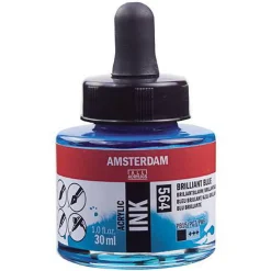 Amsterdam Ink Brill Blue 30 ml