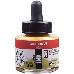 Amsterdam Ink Light Gold 30 ml