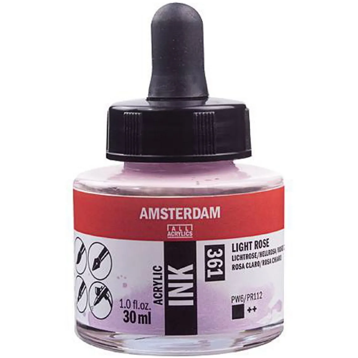 Amsterdam Ink Light Rose 30 ml
