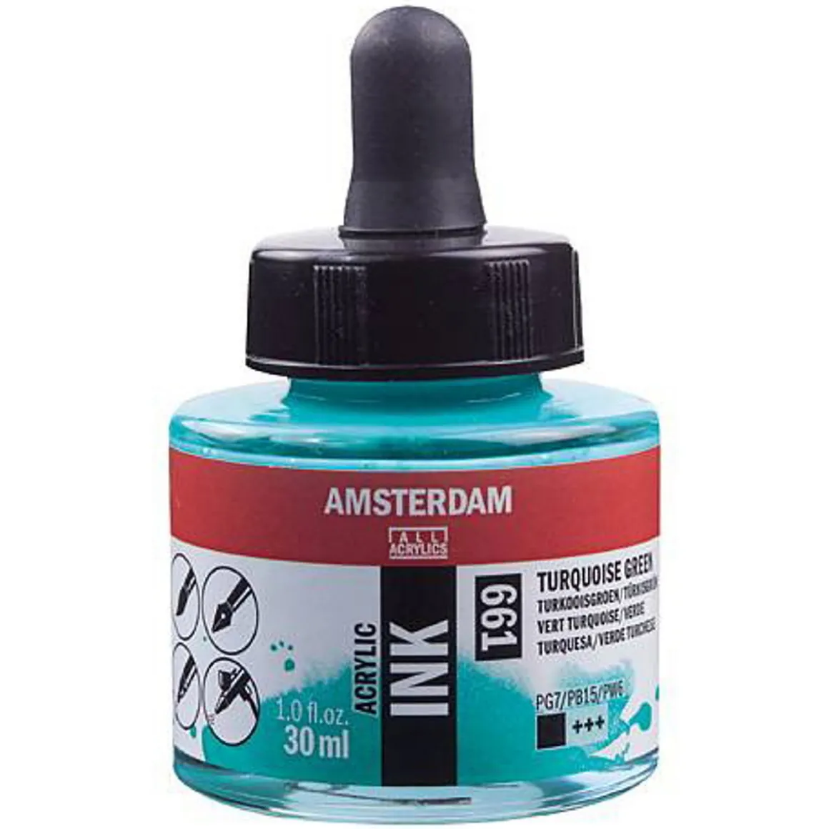 Amsterdam Ink Turq Green 30 ml