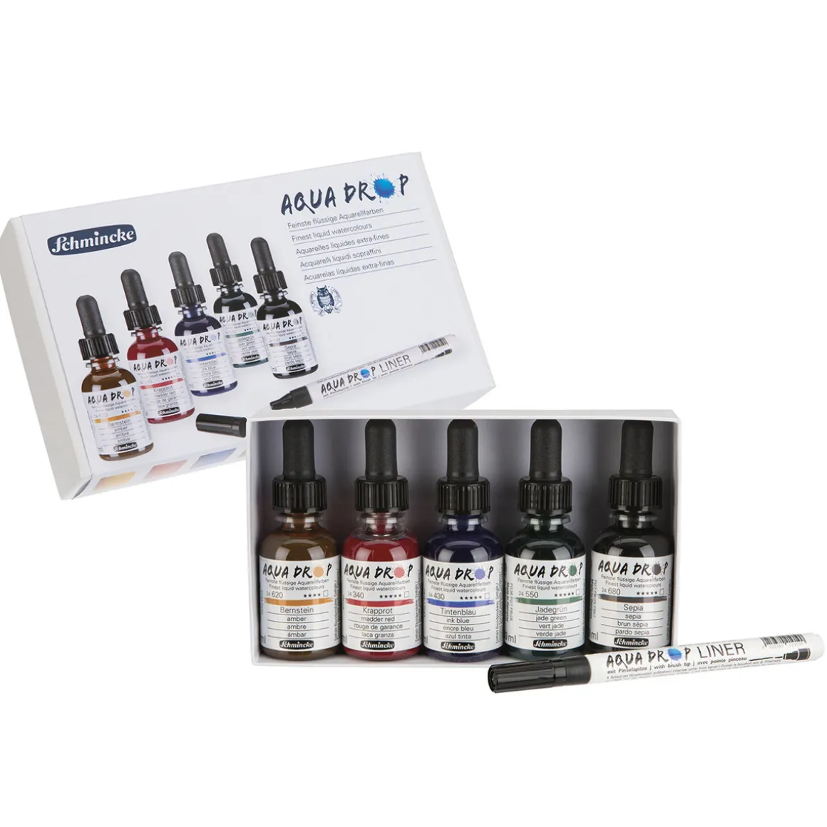 Aqua Drop 5x30 ml + Liner