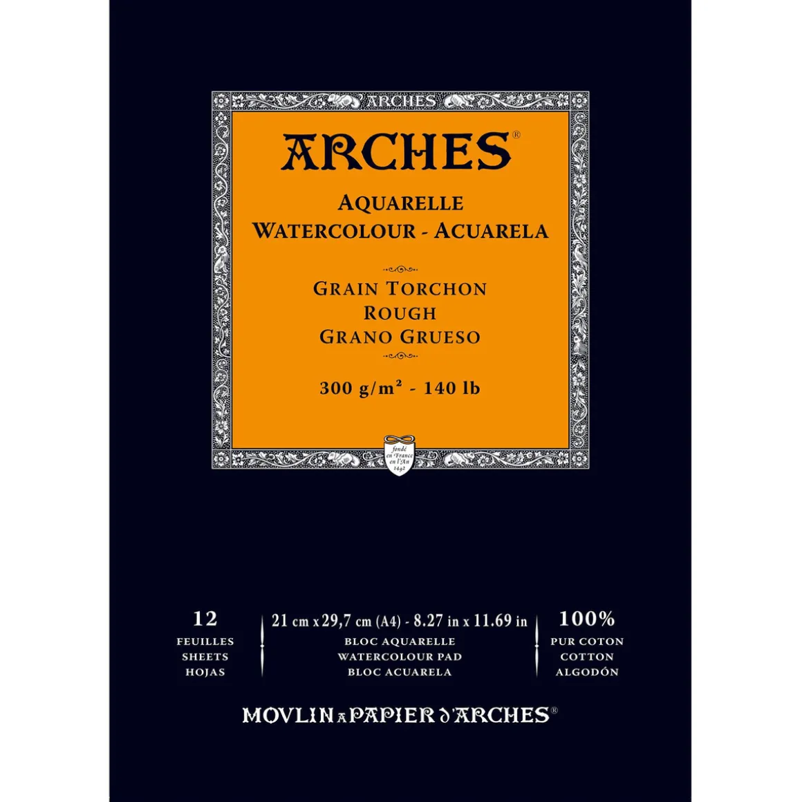 Arches akv.blokk GT A4 300 g