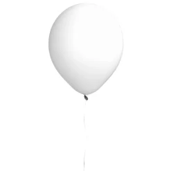 Ballonger Ø26cm hvit 12stk