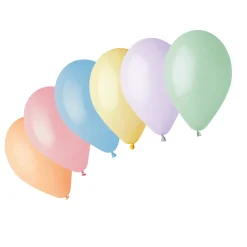 Ballonger Ø26 cm pastell 12 st