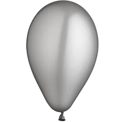 Ballonger Ø26cm sølv 12stk