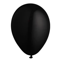 Ballonger Ø26cm sort 12stk
