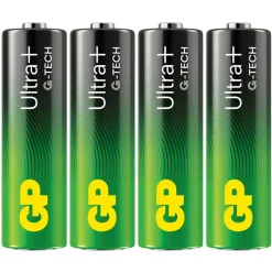 Batteri GP 1,5 V AA 4 stk.
