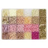 Bead mix luxurious perlemiks med 9 ulike typer matchende perler