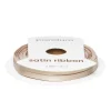 Beige satengbånd – 3 mm bredt og 8 meter langt