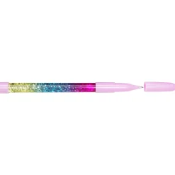Blekkpenn glittertornado – en penn fylt med nydelig glitter!
