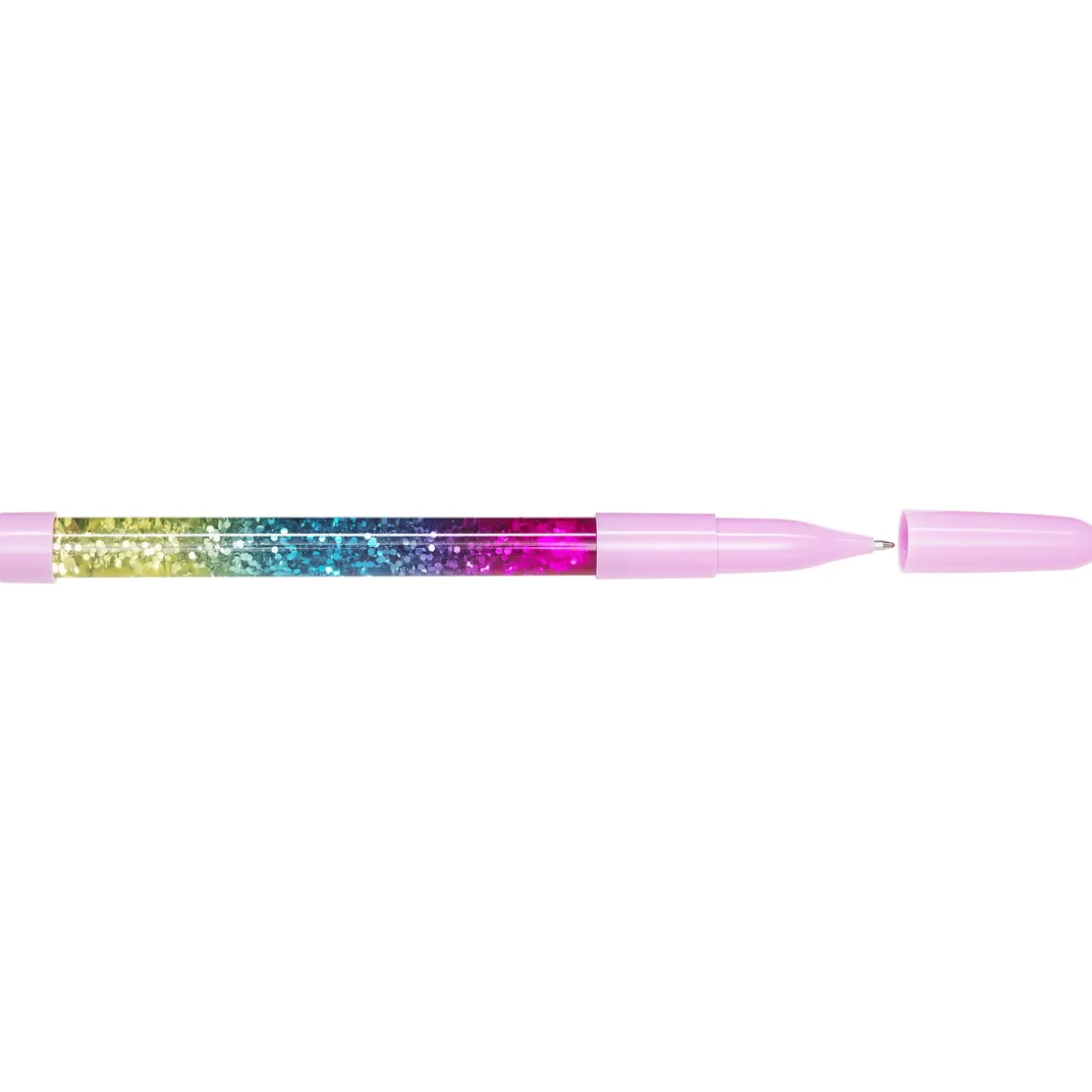 Blekkpenn glittertornado – en penn fylt med nydelig glitter!
