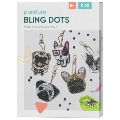 Bling Dots Kit – perle 5 vanvittig søte og morsomme hunder!