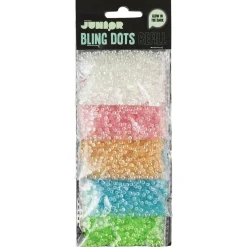Bling Dots Refill Glow In The Dark Ø3 mm – 5 poser selvlysende bling dots