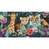 Bling Dots tigerjungel, diamond painting for barn fra 8 år – tigre og en sjiraff 40×20 cm