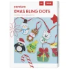 Bling Dots Xmas, perle 7 fine juletredekorasjoner med oppheng
