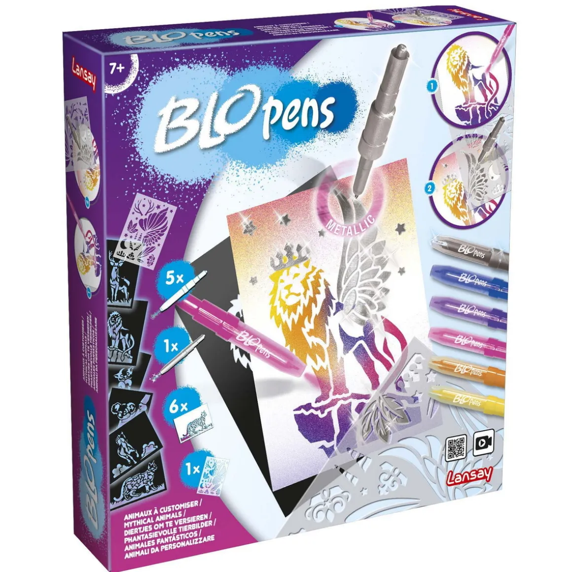 Blopens activity set – Fantasy creatures