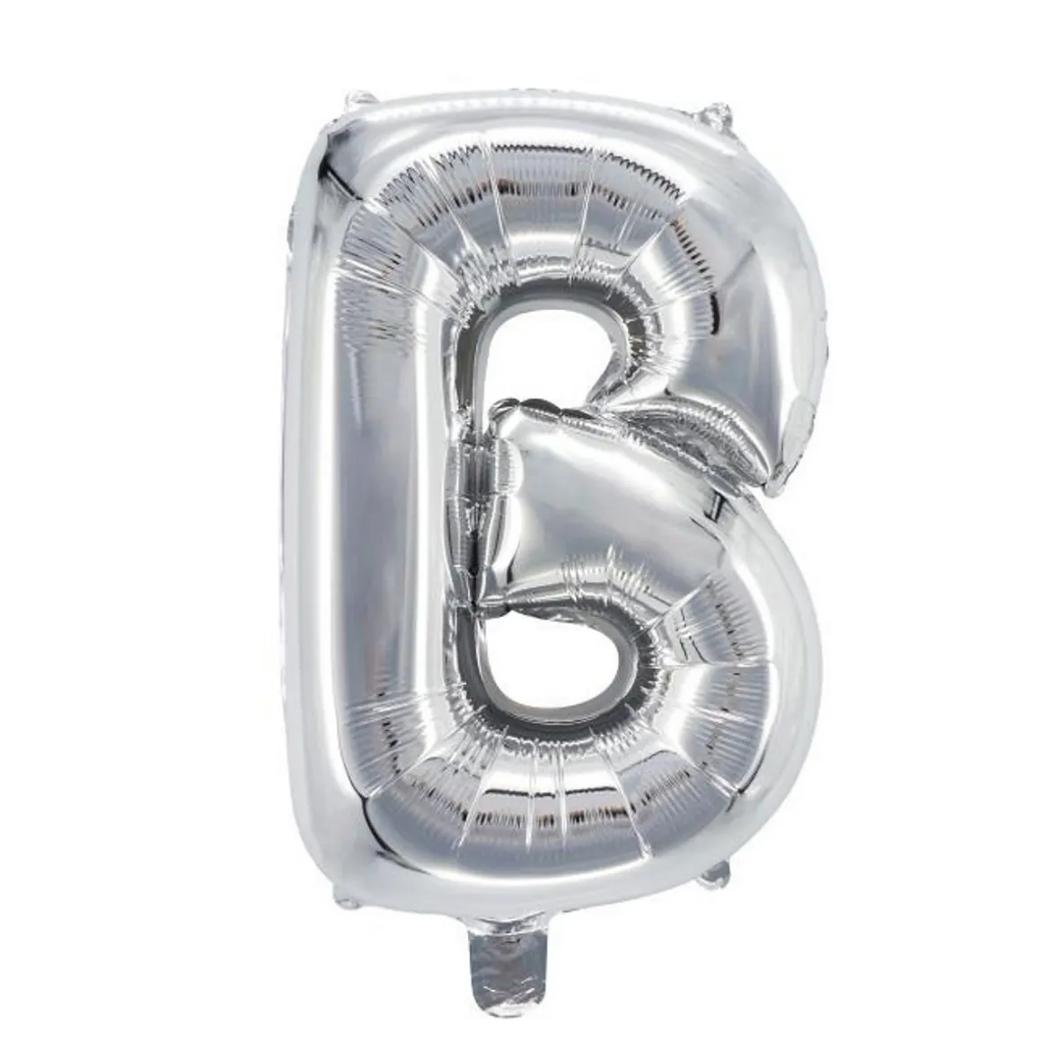 Bokstavballong B sølv 32 cm
