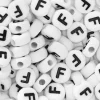 Bokstavperler 50 stk. F