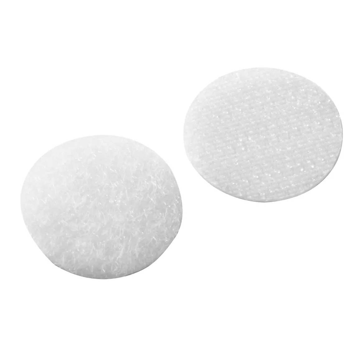 Borrelås Hvite Ø 20mm 48 par