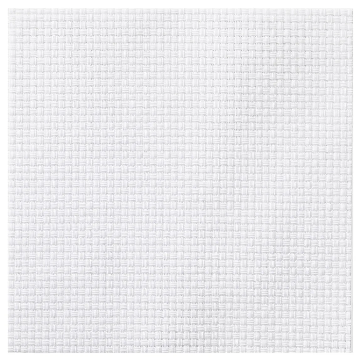 Broderistoff 2,4 48 x 42 cm hvit