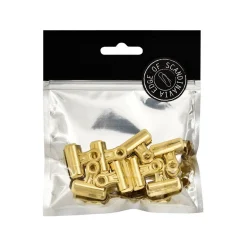 Bulldogklemmer gull 25 mm 8 stk.