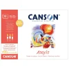 Canson Acrylic akrylblokk 24×33 cm, 10 ark, 400 g/m²