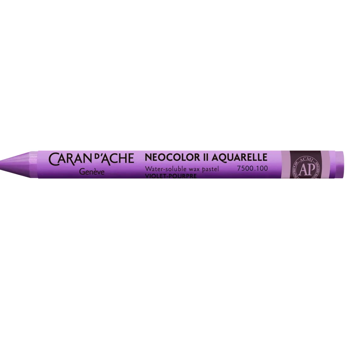 Caran d'Ache akvarellkritt Neocolor II 100 Purple Violet