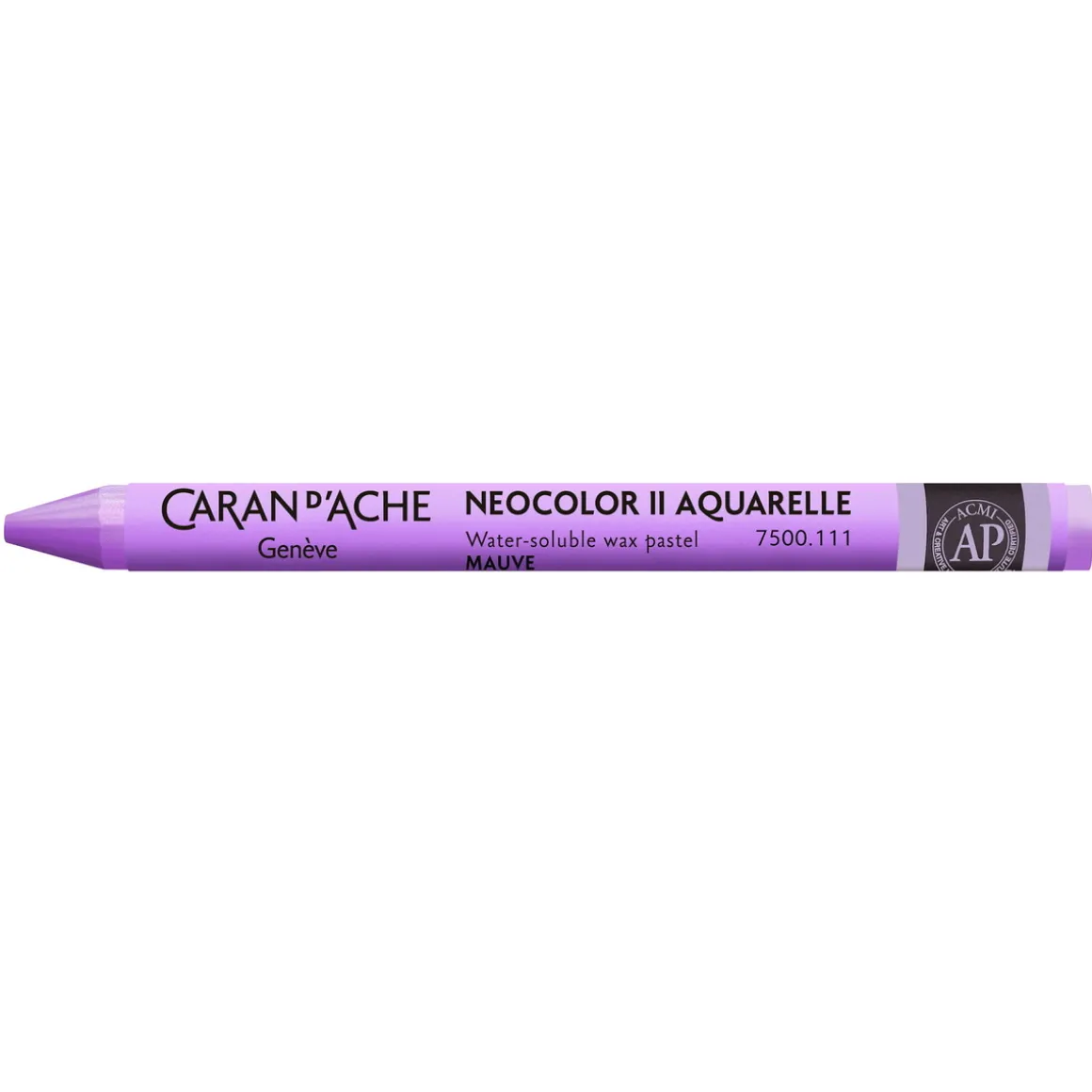Caran d'Ache akvarellkritt Neocolor II 111 Mauve