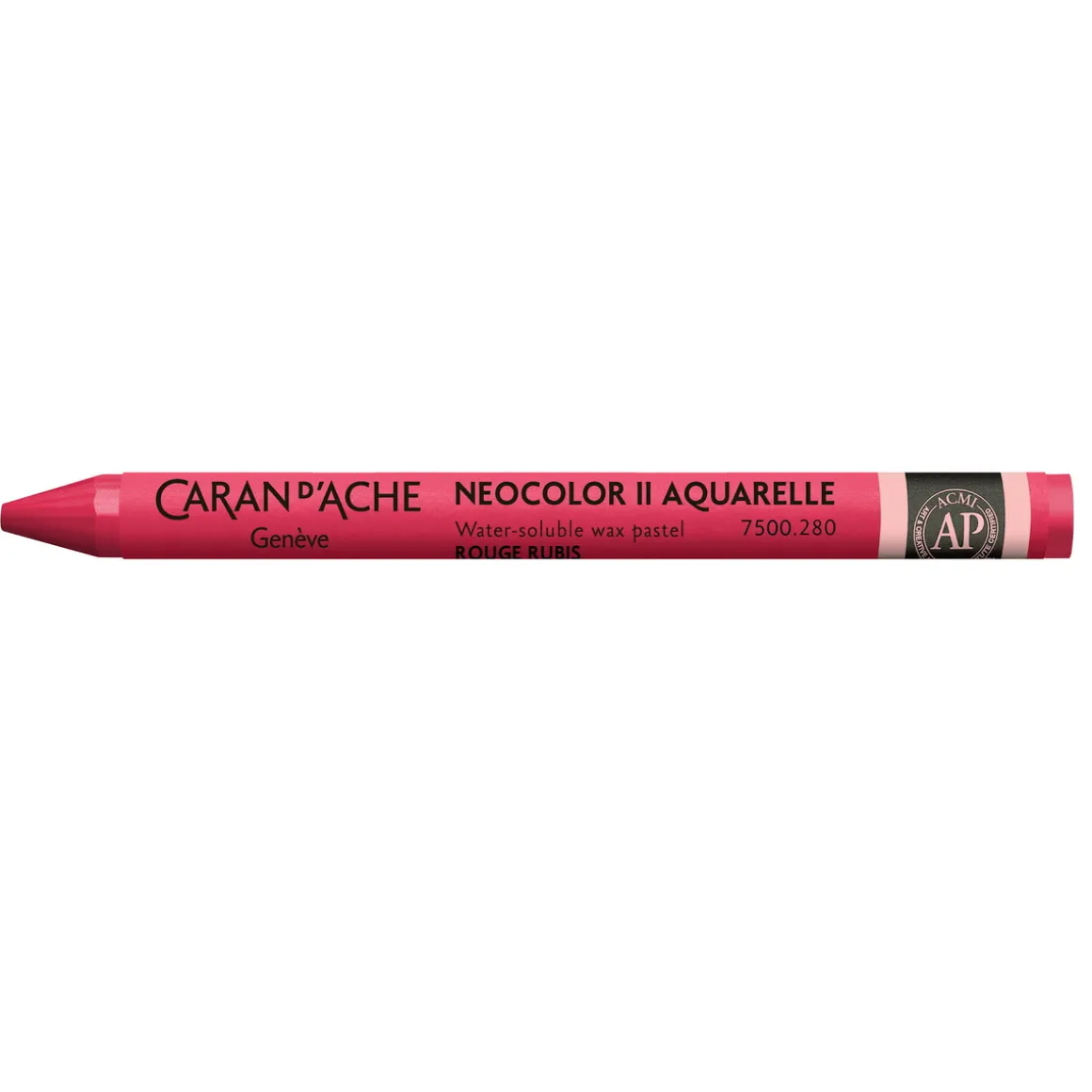 Caran d'Ache akvarellkritt Neocolor II 280 Ruby Red