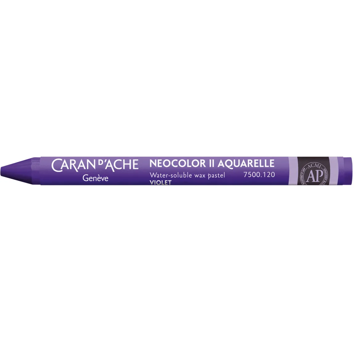 Caran d'Ache akvarellkritt Neocolor II 120 Violet