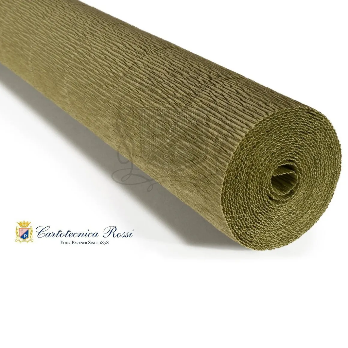 Cartotecnica Rossi kreppapir 618 – tomatrød, 180 g rull (144 g/m²) à 50×250 cm
