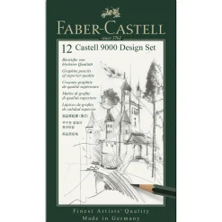 Castell 9000 Design Sett 12stk
