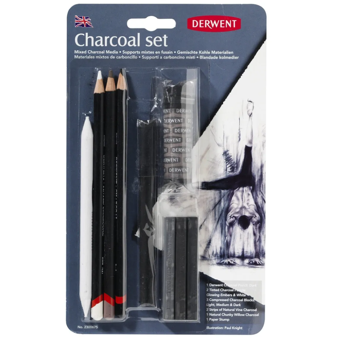 Charcoal set Derwent