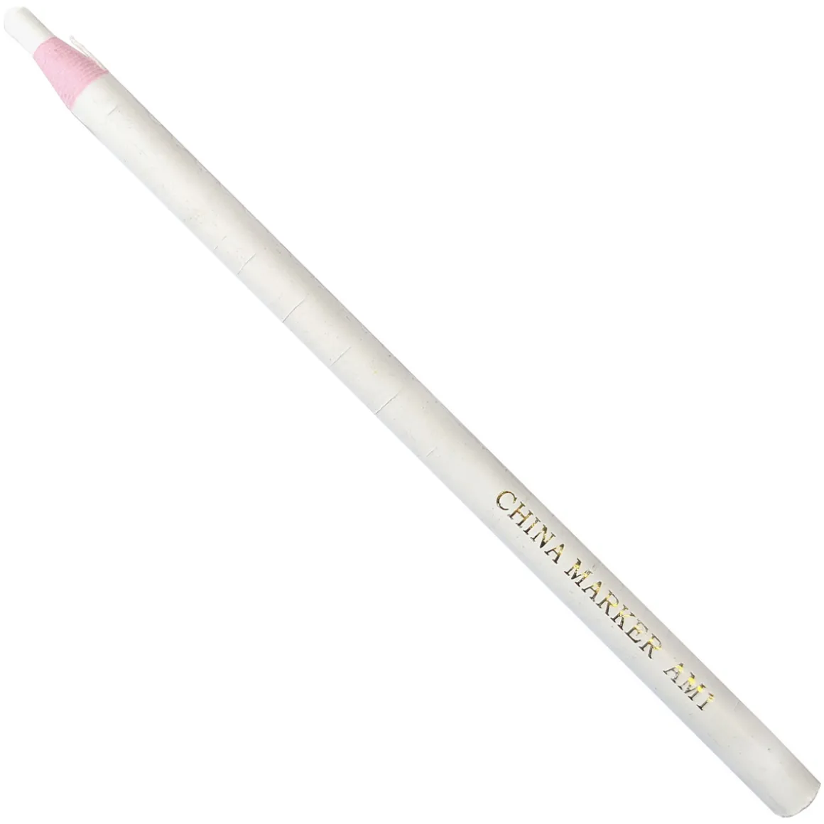 China Marker White – hvit vokspenn / grease pen