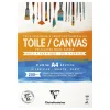 Clarefontaine Canvas Polycotton lerretsblokk A4 (210×297 mm), 10 ark, 200 g/m²