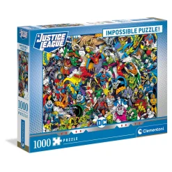Clementoni DC Comics Justice League Impossible puslespill 1000 – 69×50 cm