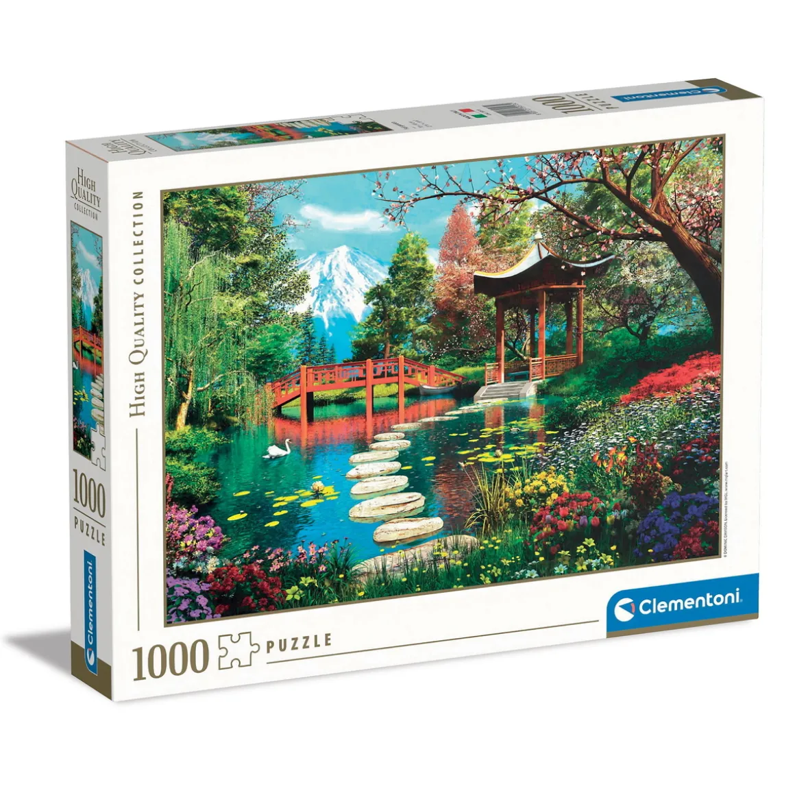 Clementoni High Quality Collection Fuji Garden puslespill 1000 – 69×50 cm